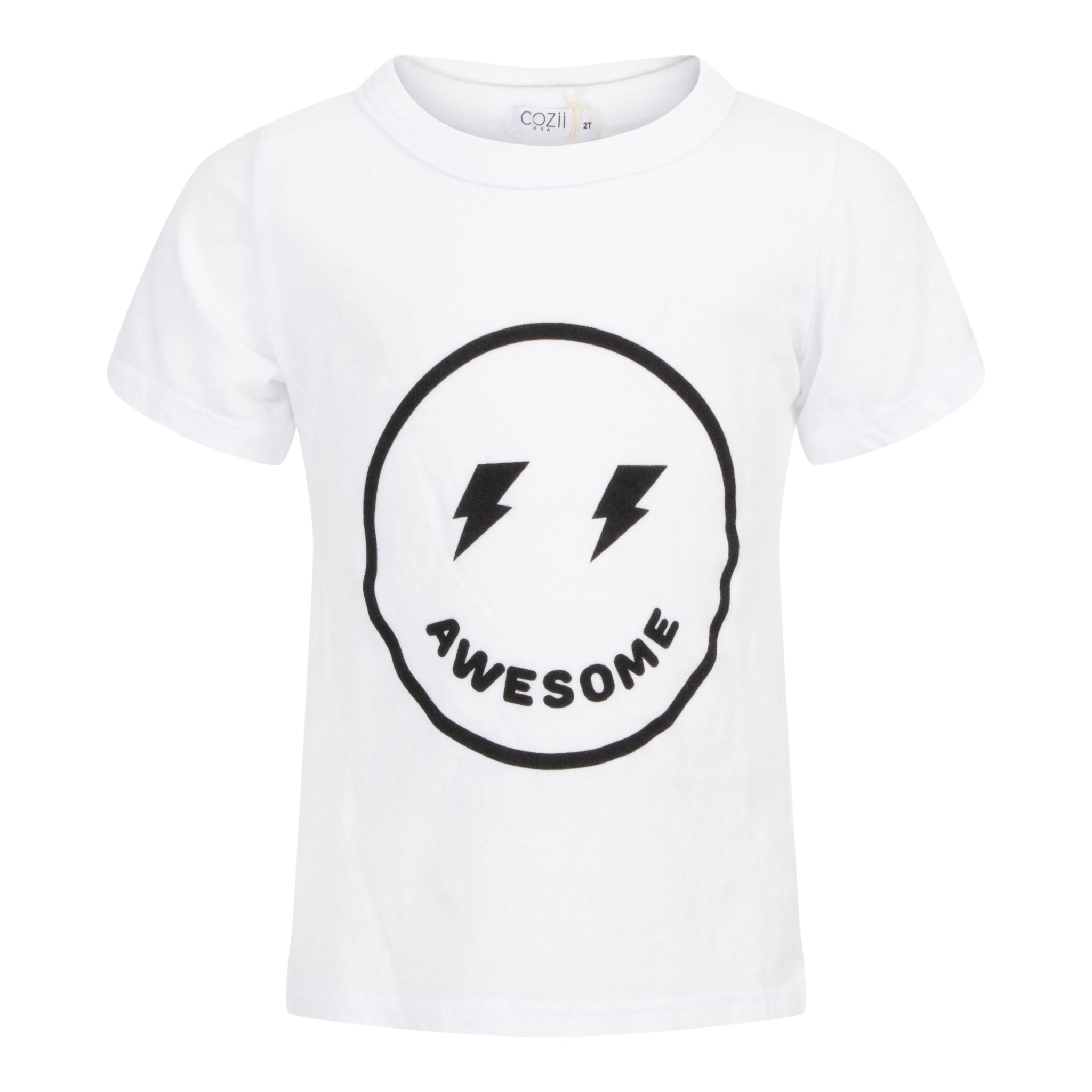 Smiley Lightning Tee - Denny's