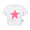 Pink Drippy Star Boxy Tee - Denny's
