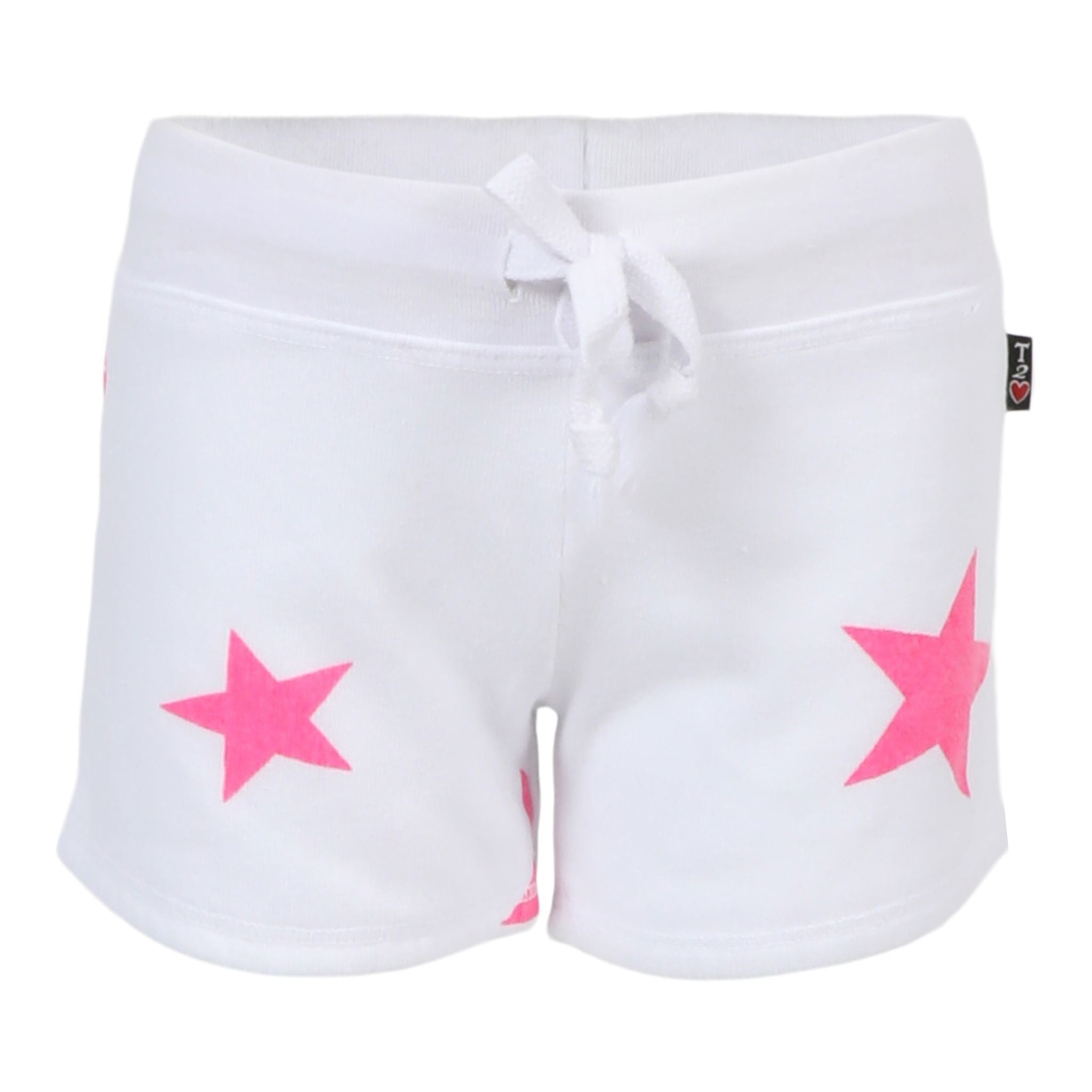 Pink Stars Drawstring Short - Denny's