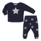 Grey Stars Navy 2pc Set - Denny's