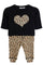 2pc Leopard Hearts Set - Denny's