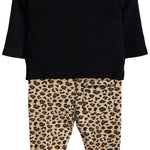 2pc Leopard Hearts Set - Denny's