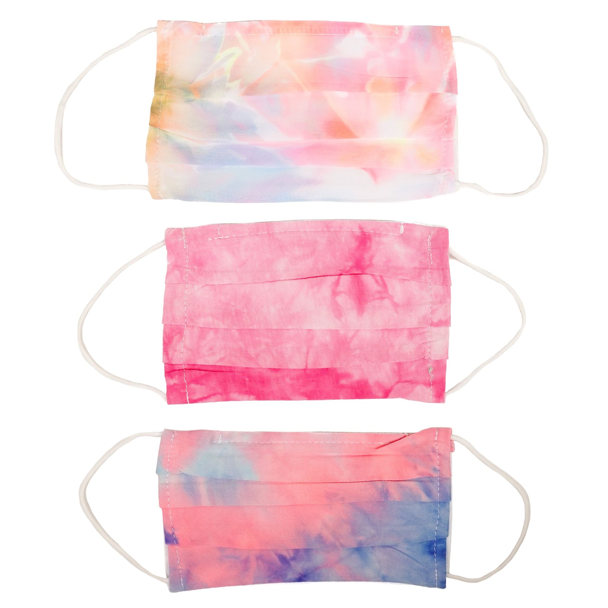 3 Pack Tie Dye Mask Adult - Denny's