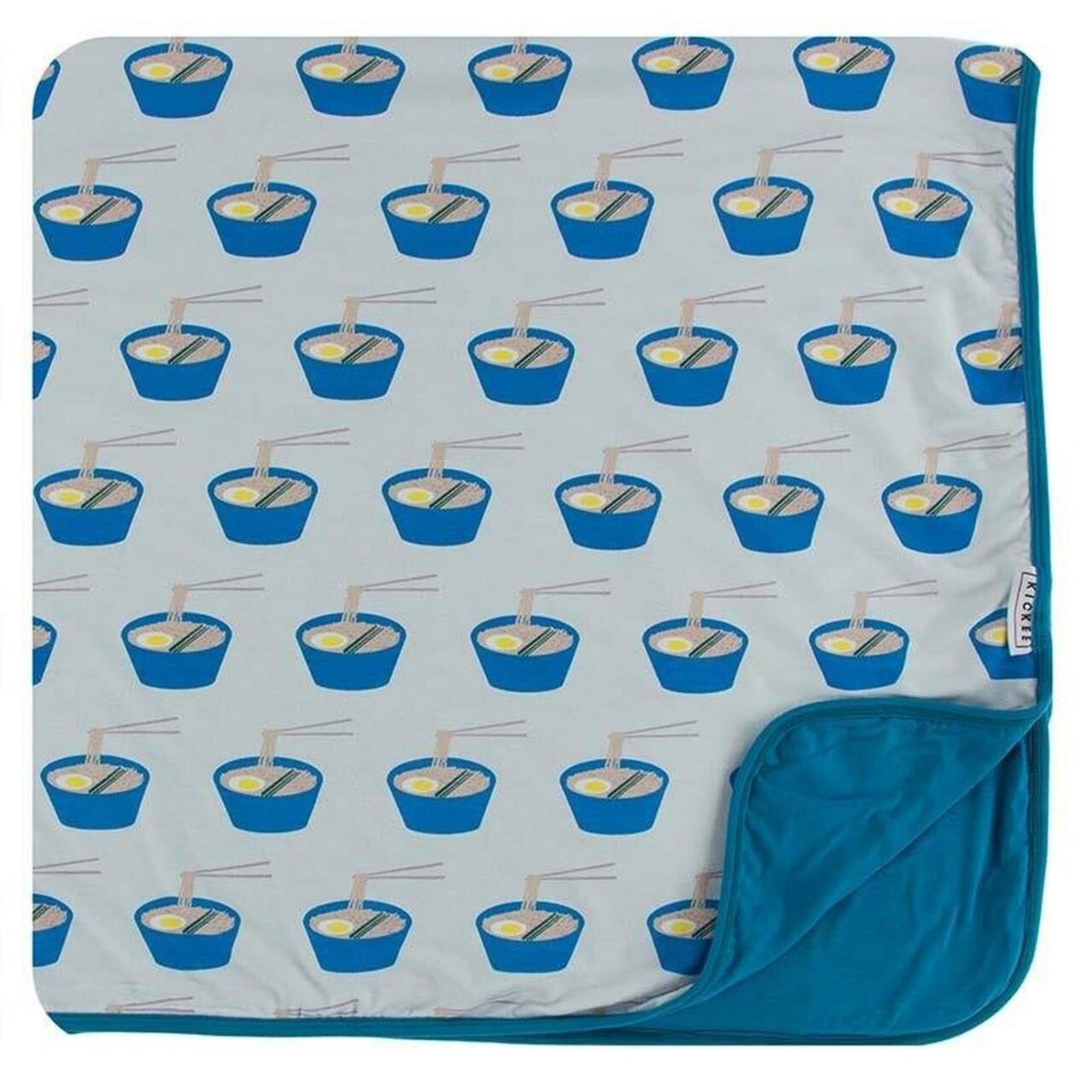 Illusion Blue Ramen Blanket - Denny's