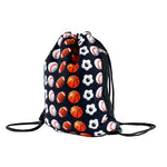 Drawstring Sling Bag Sport Balls - Denny's