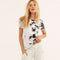 Short Sleeve Tee with Spotted Tye Dye - Denny's