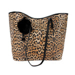 Leopard Tote with Small Pouch Included - Denny's