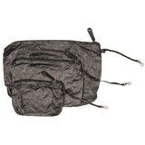 Large Puffer Tote with Crinkled Nylon Metallic Stripe - Denny's