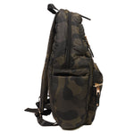 Camo Backpack with Gold Zippers - Denny's