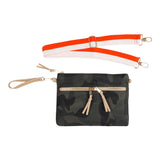 Embossed Camo Printed Neoprene Crossbody - Denny's