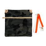 Embossed Camo Printed Neoprene Crossbody - Denny's