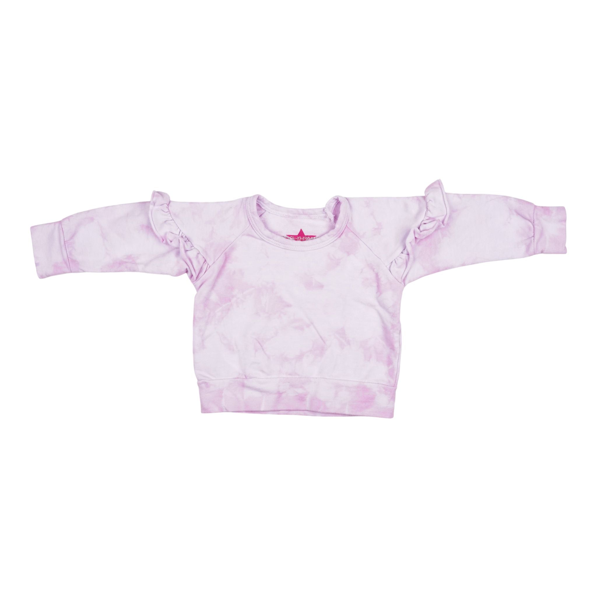 Ruffle Shoulder Sweatshirt - Denny's