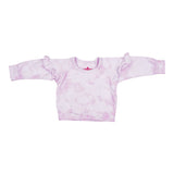 Ruffle Shoulder Sweatshirt - Denny's