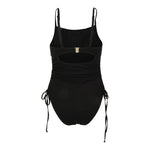 Shirred Side 1pc Bathing Suit - Denny's