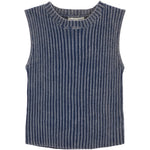 Ribbed Knit Sweater Tank - Denny's