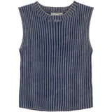 Ribbed Knit Sweater Tank - Denny's