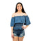 Smocked Shoulder Tie Cami - Denny's