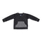 Sweatshirt Black with Grey Kangaroo Pocket - Denny's