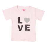 Short Sleeve Tee with Love - Denny's