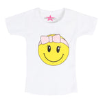 Smiley Bow Tee - Denny's