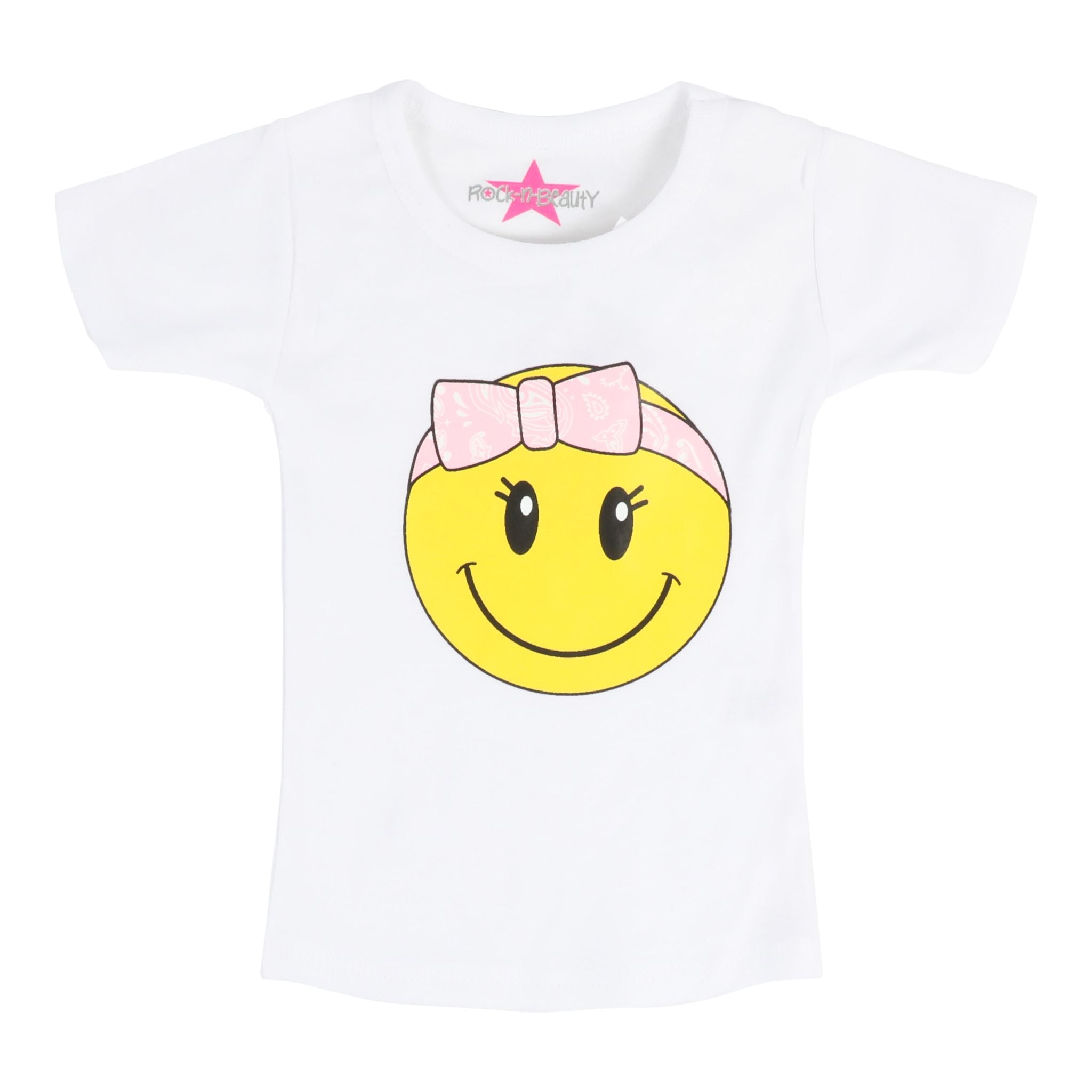 Smiley Bow Tee - Denny's