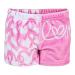 Drippy Heart Fuzzy Lounge Short - Denny's