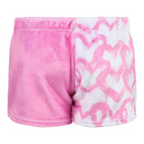 Drippy Heart Fuzzy Lounge Short - Denny's