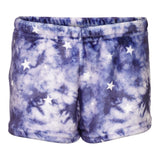 Star Denim Tie Dye Fuzzy Short - Denny's