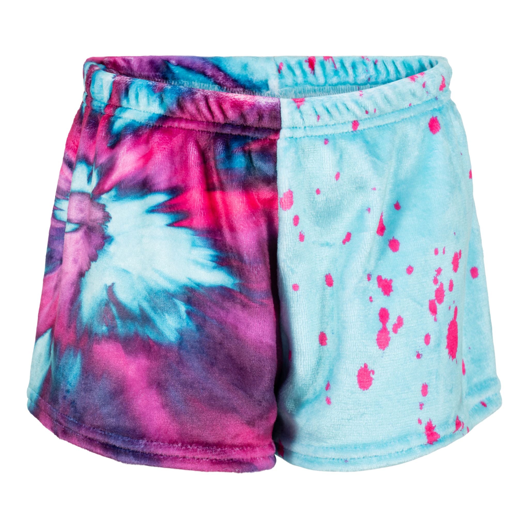 Pink Swirls & Turquoise Short - Denny's