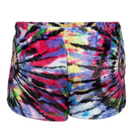 Colorful Tie Dye Fuzzy Short - Denny's