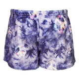 Splatter with Peace Inked Denim Fuzzy Short - Denny's