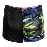 Neon Camo Love Fuzzy Lounge Short - Denny's