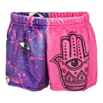 Pink Splatter w Evil Eye Short - Denny's