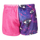 Pink Splatter w Evil Eye Short - Denny's