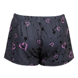 Pink Hearts Short - Denny's