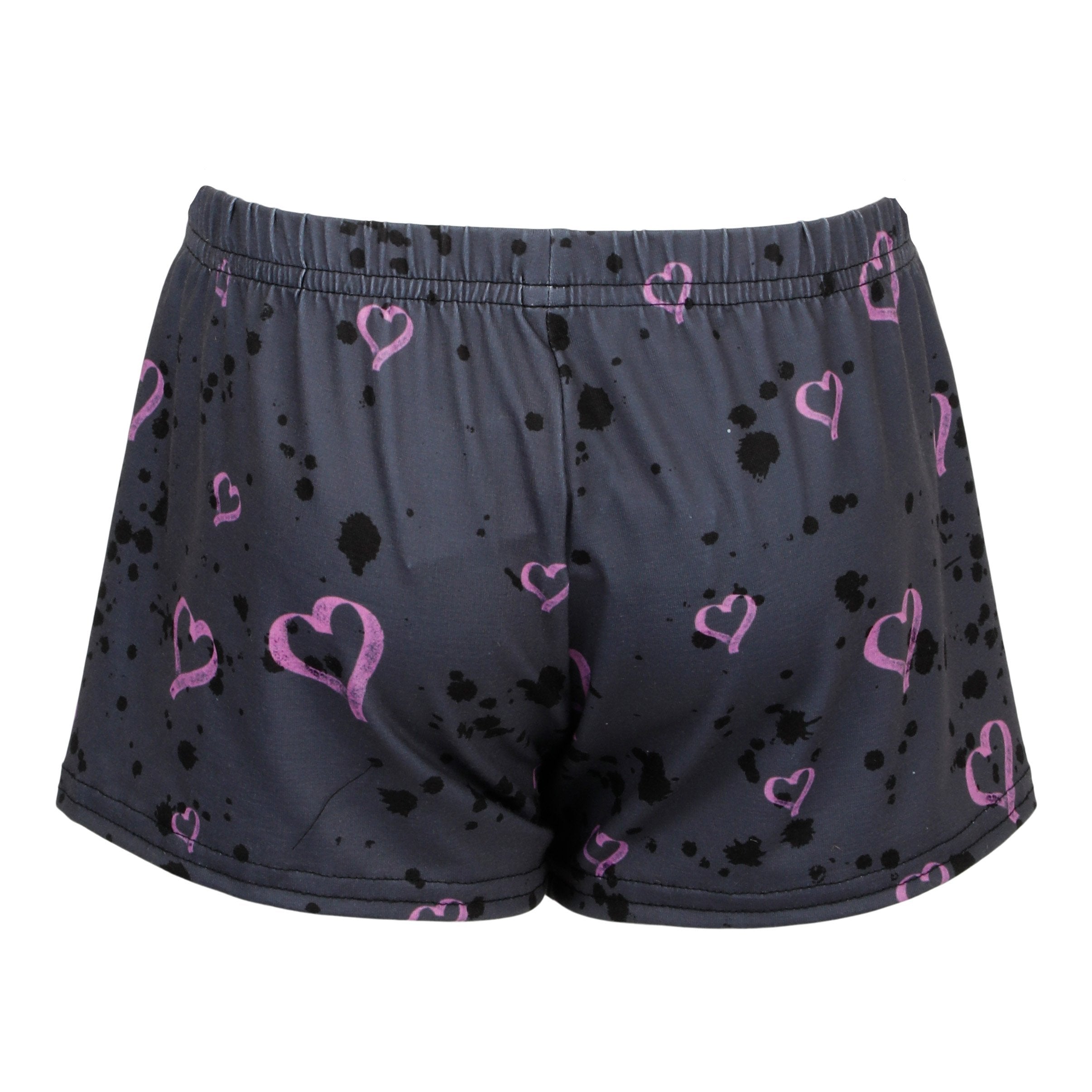 Pink Hearts Short - Denny's
