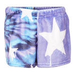 Tie Dye Drip Star Fuzzy Short - Denny's