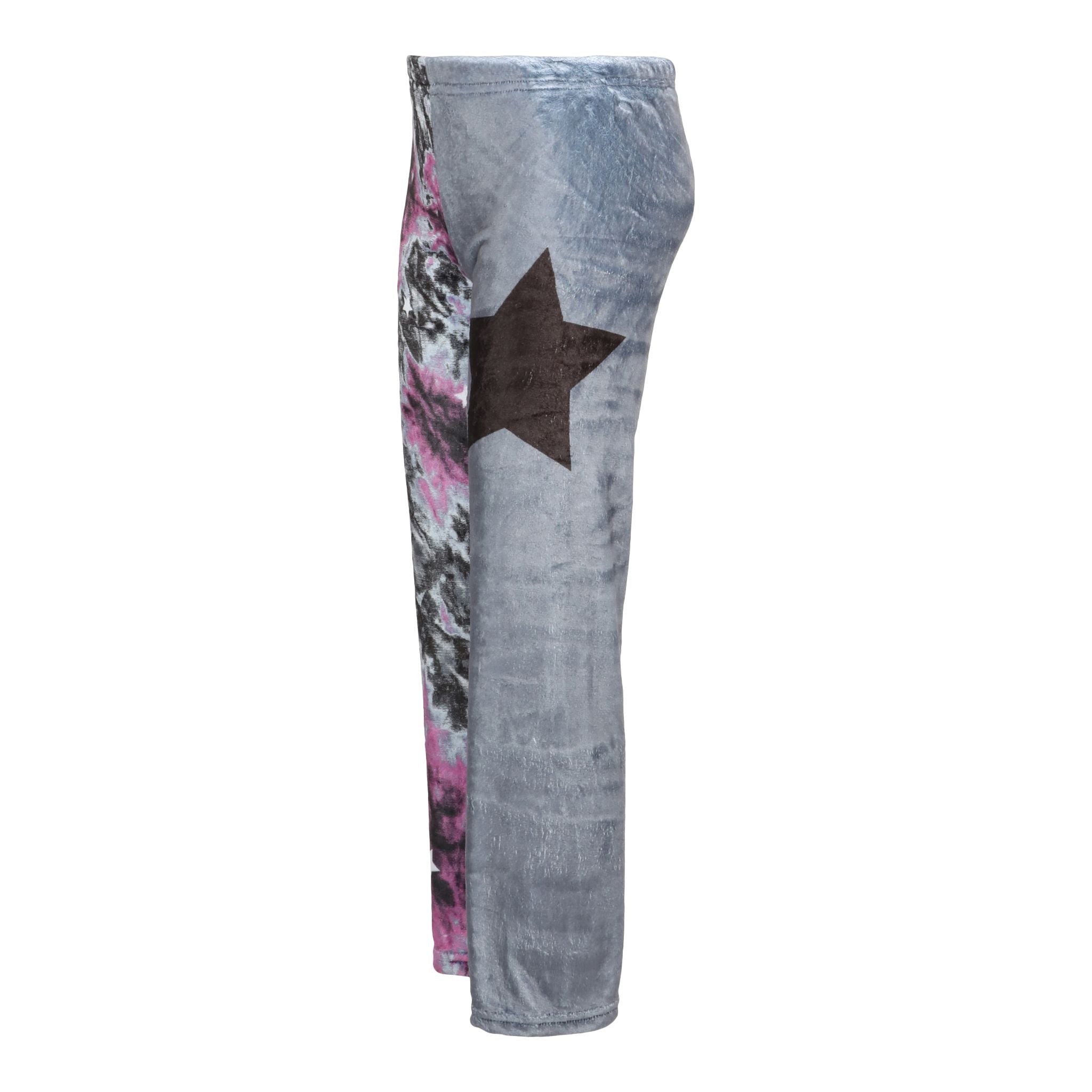 Purple Bleached Star Lounge Pant - Denny's