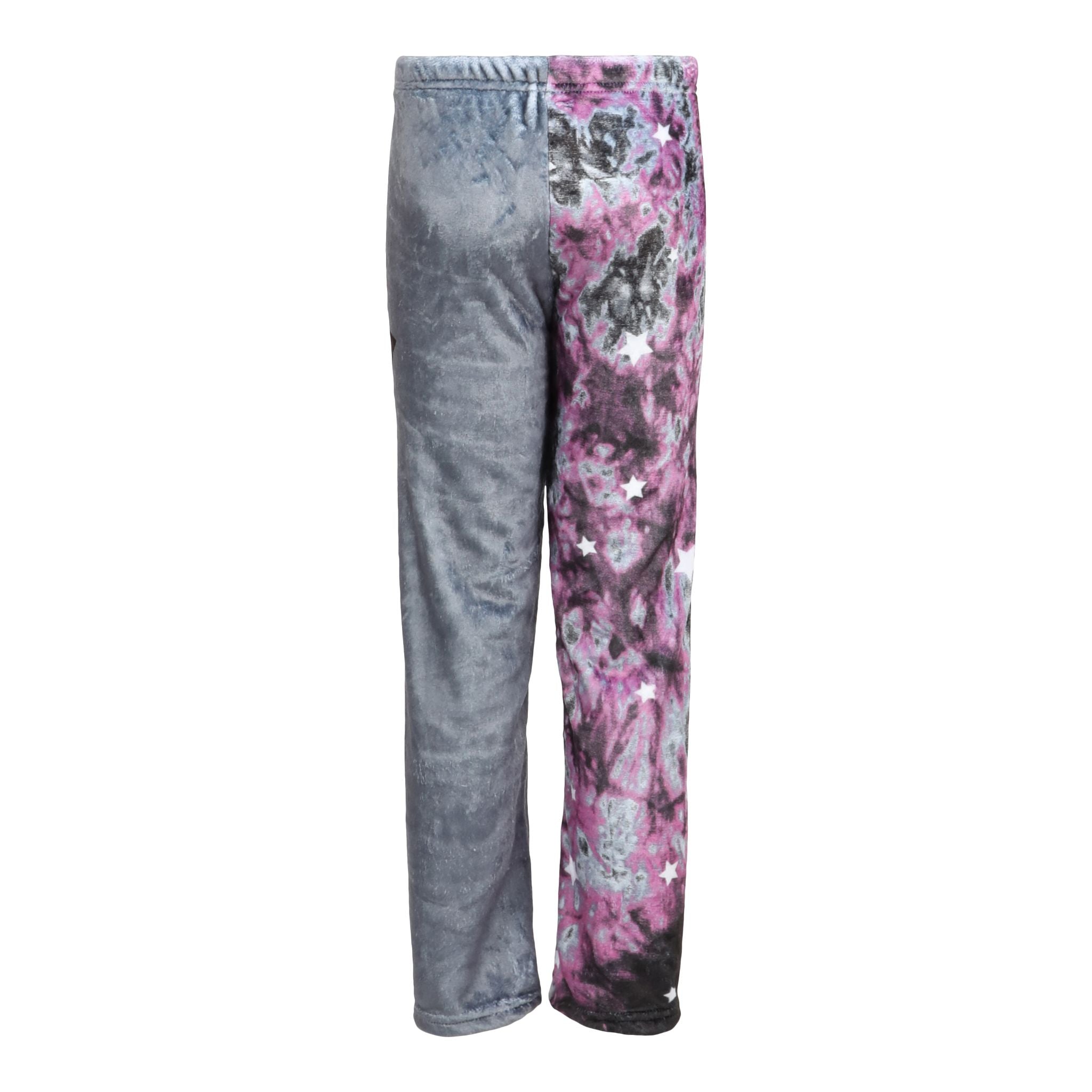 Purple Bleached Star Lounge Pant - Denny's