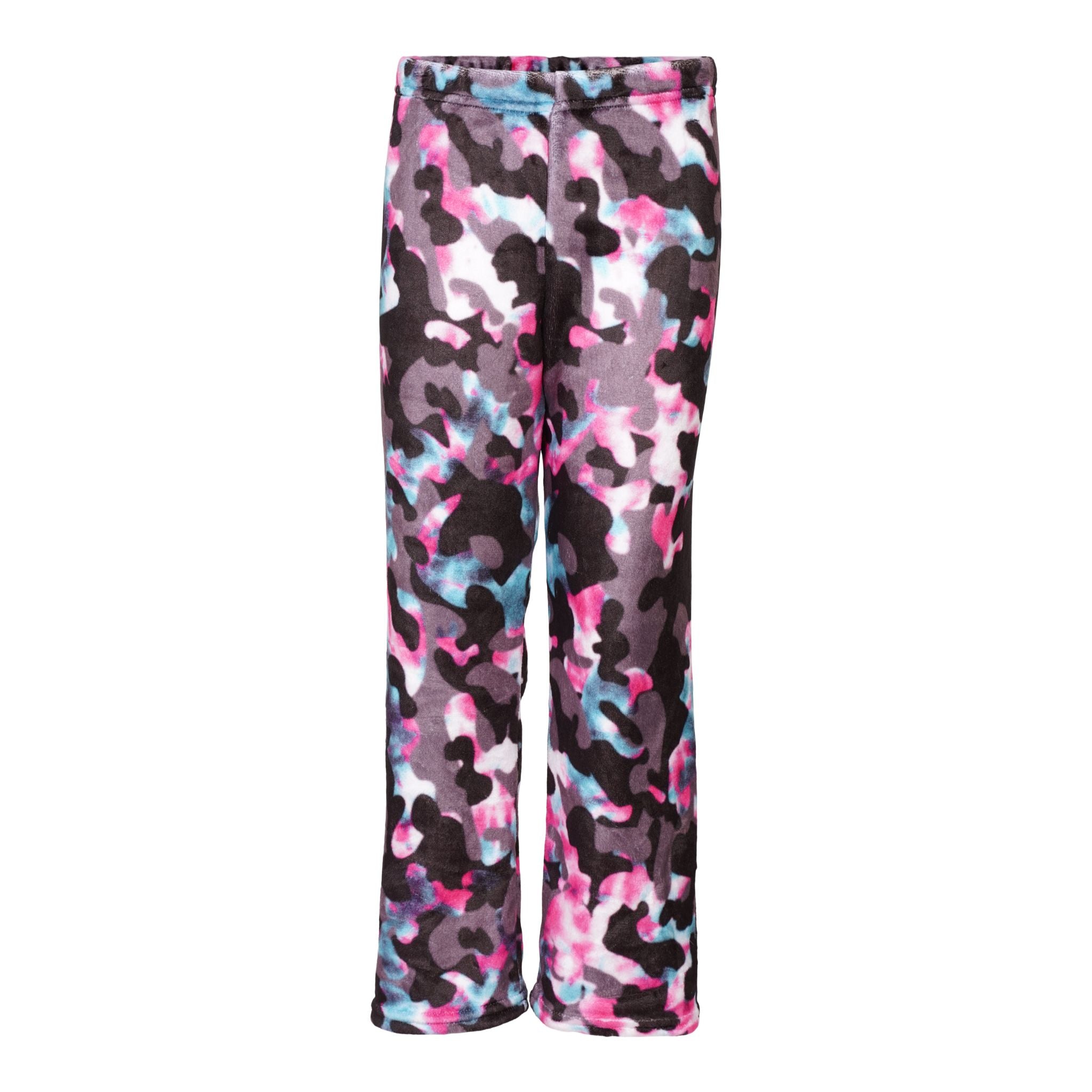 Cotton Candy Camo Tie Dye Fuzzy Lounge Pant - Denny's