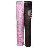 Heart & Bolt Crush Grey & Pink Fuzzy Lounge Pant - Denny's