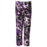 Purple Camo Tie Dye Fuzzy Lounge Pant - Denny's