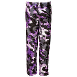 Purple Camo Tie Dye Fuzzy Lounge Pant - Denny's
