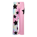 Pastel Tie Dye Stars Lounge Pant - Denny's