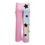 Pastel Tie Dye Stars Lounge Pant - Denny's