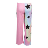 Pastel Tie Dye Stars Lounge Pant - Denny's