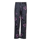 Pink Hearts Splatter Lounge Pant - Denny's