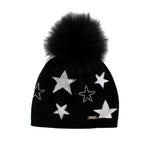 Star Hat with Black Pom - Denny's