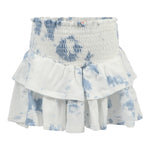 Smocked Waist Tiered Skirt - Denny's