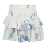 Smocked Waist Tiered Skirt - Denny's